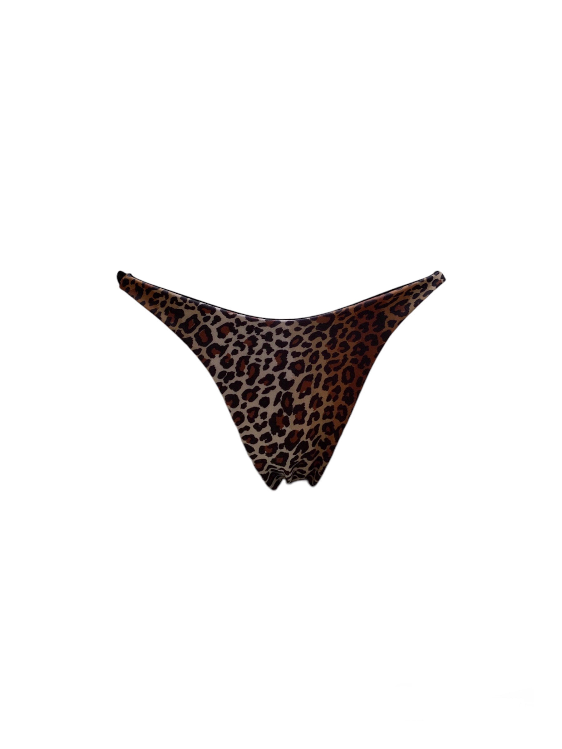 Zamba Tie Side Bikini Bottom - Cheetah