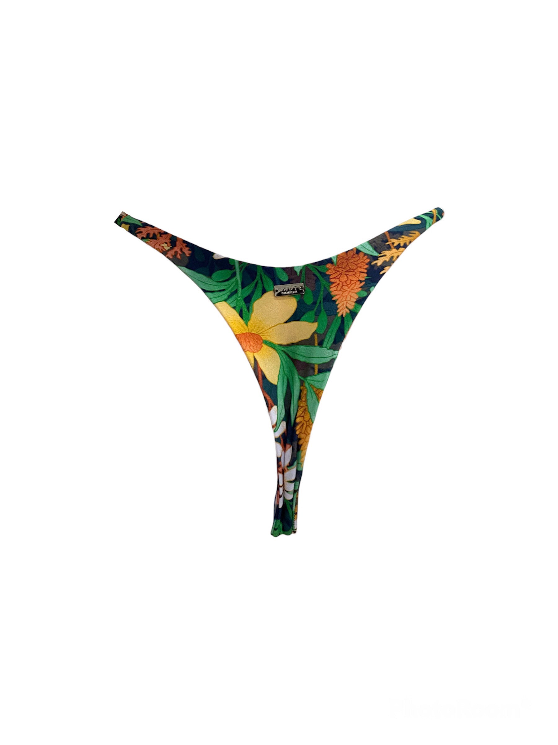 Zamba Tie Side Bikini Bottom - Selva Print